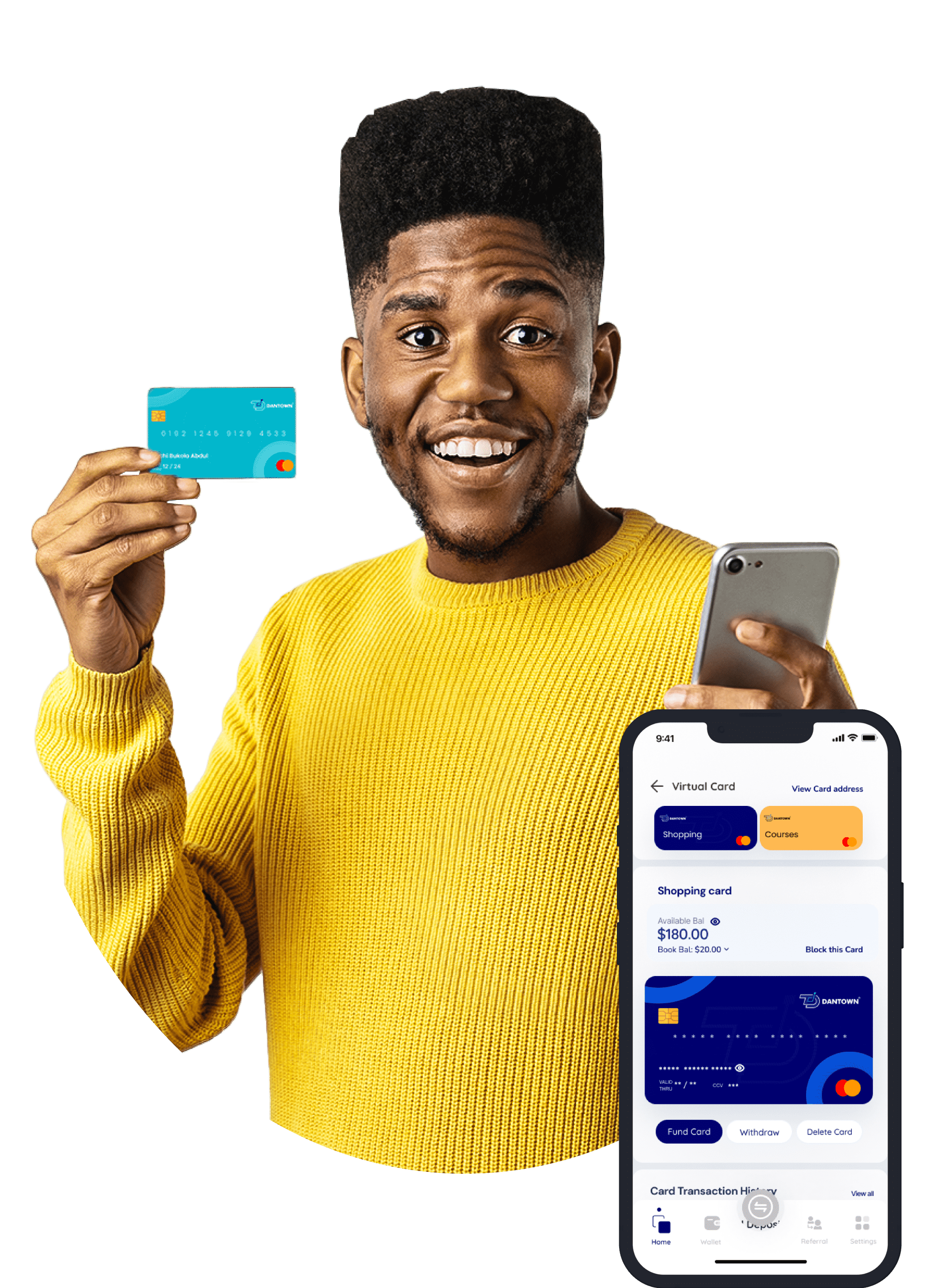 Dantown: The Best Virtual Dollar Card in Nigeria